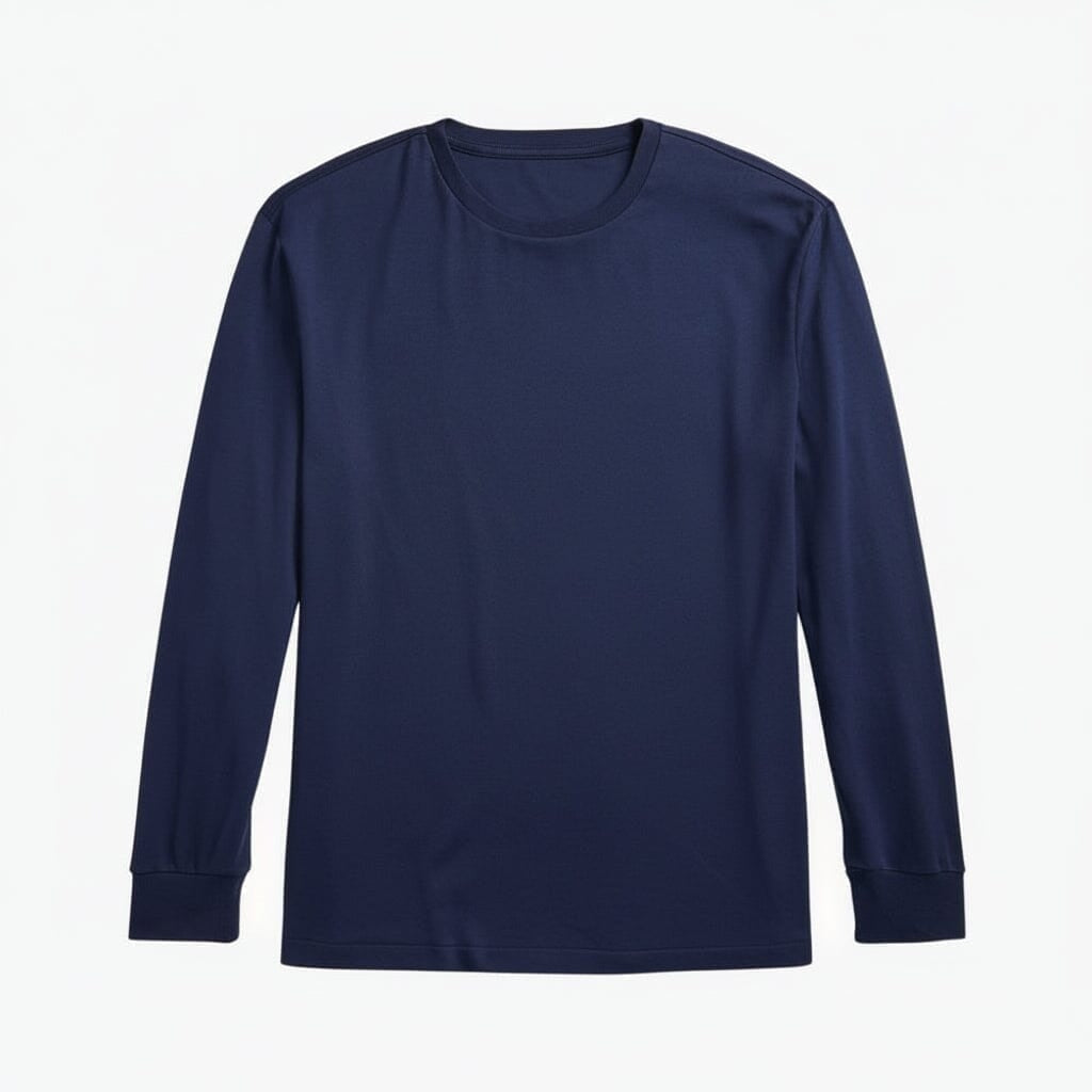 Classic Fit Soft Cotton Crewneck T-Shirt