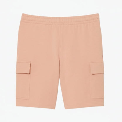 Cotton Fleece Cargo Shorts