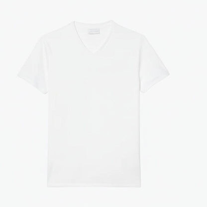 Lightweight Cotton Pima V Neck T-shirt