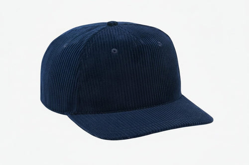 Embroidered Corduroy Golf Cap